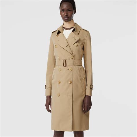 burberry trenchcoat kensington damen|Burberry kensington trench coat women's.